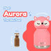 Aurora the Mini Fox character card for the Asobu Mini Bestie insulated water bottle