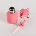 Asobu Mini Fox Bestie insulated water bottle with removable straw and silicone fox topper