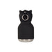 Back view of the Asobu Mini Kitty Bestie insulated water bottle with built-in key ring