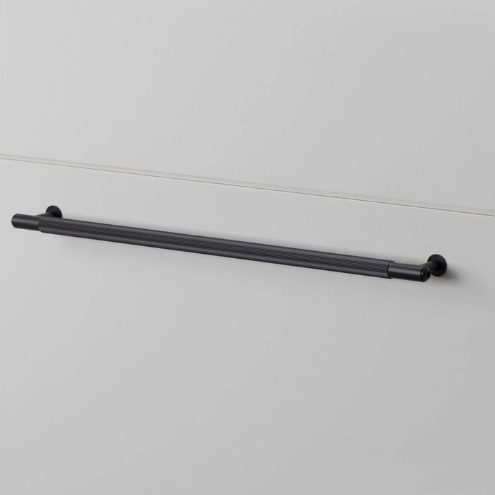 Buster + Punch Linear Pull Bar handle in Black finish large size