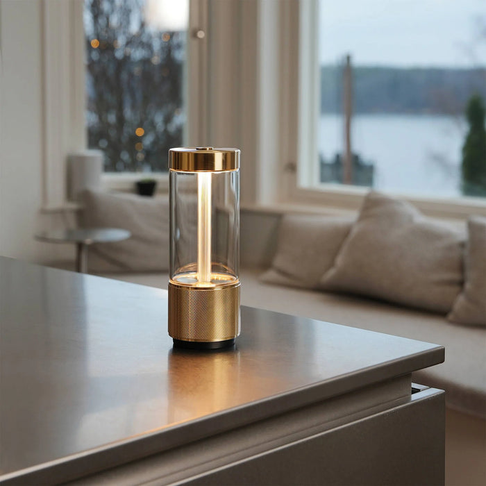 Buster + Punch Takeout Portable Table Light in Brass
