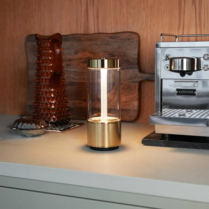 Buster + Punch Takeout Portable Table Light in Brass