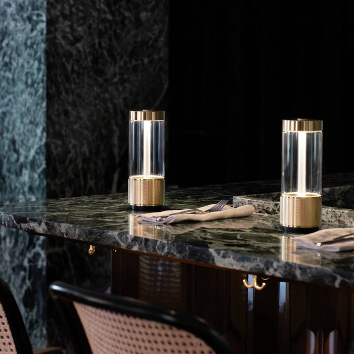 Buster + Punch Takeout Portable Table Light in Brass