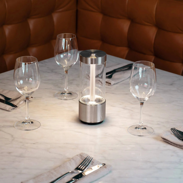 Buster + Punch Takeout Portable Table Light - Steel