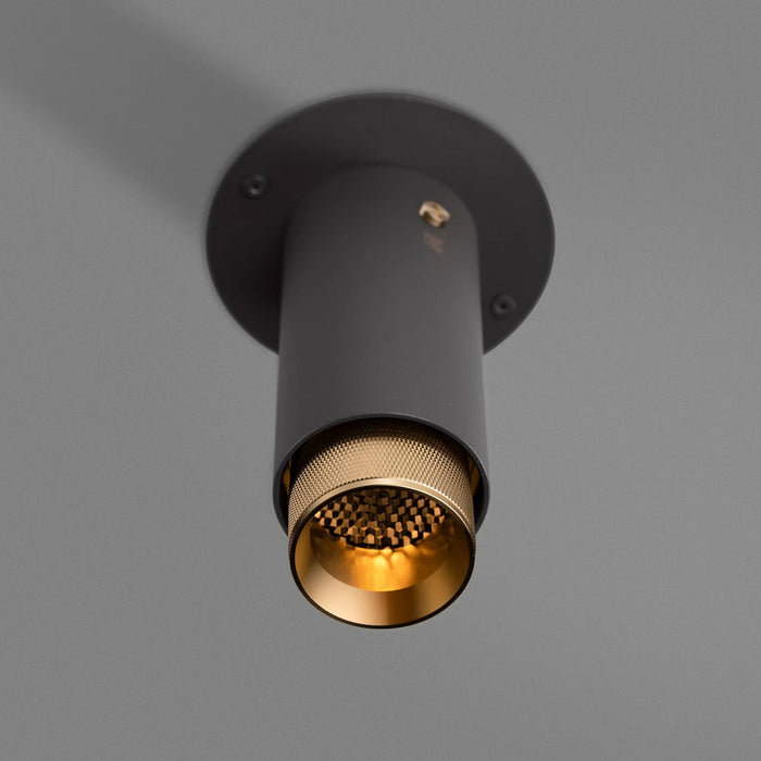 Buster + Punch Exhaust Surface Cross Spotlight in Graphite