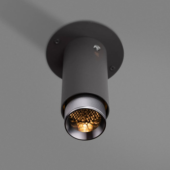Buster + Punch Exhaust Surface Cross Spotlight in Graphite