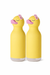 Cute Bryn duck bottle set with removable silicone character head