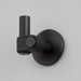 Angled close-up of Buster + Punch Cast hook in Welders Black finish