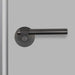 Buster + Punch Cast Passage Door Handle Set in Smoked Bronze finish