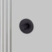 Buster + Punch Cast thumbturn lock in Welders Black finish installed on modern bathroom door