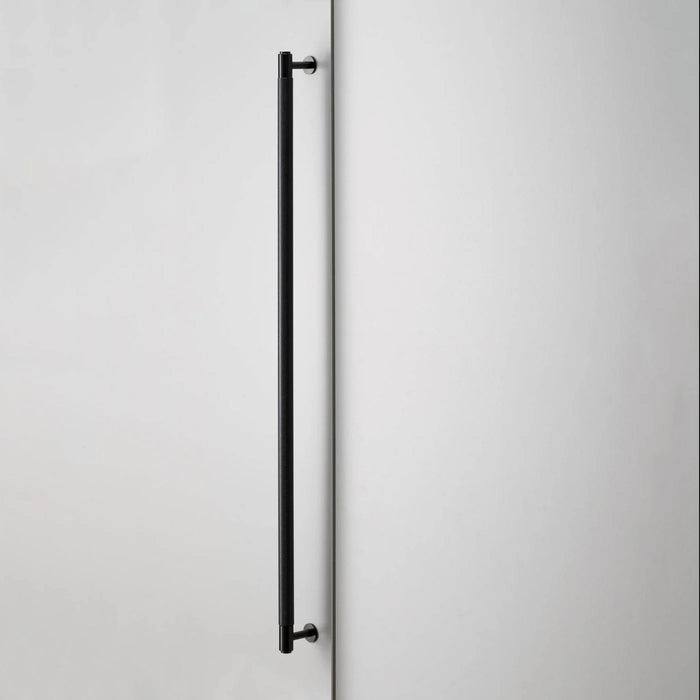 Front view of Buster + Punch Closet Bar Cross in black finish