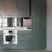 Buster + Punch Closet Bar Cross installed on modern kitchen cabinetry