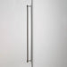 Front view of Buster + Punch Closet Bar Cross in steel finish