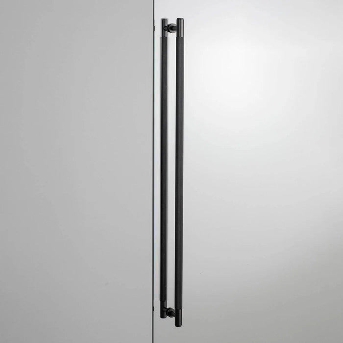 Buster + Punch Closet Bar Double-Sided Cross in Smoked Bronze finish