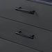 Buster + Punch Cross Pull Bar handle in Black finish small size