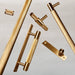 Buster + Punch Brass Cross Pull Bar luxury cabinet handle lifestyle image
