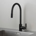 Buster + Punch pull-out kitchen faucet in welder's black finish