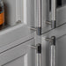 Steel Buster + Punch Double-Sided Pull Bar Cross installed on luxury cabinetry