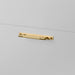 Buster + Punch Linear cabinet pull in brass finish small size
