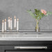 Buster + Punch Linear cabinet pulls installed in modern luxury kitchen