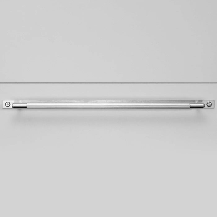 Buster + Punch Linear cabinet pull in steel finish large size