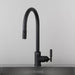 Buster + Punch linear pull-out kitchen faucet in welder's black finish