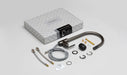 Buster + Punch linear kitchen faucet packaging and included installation components