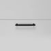 Buster + Punch Linear Pull Bar handle in Black finish small size