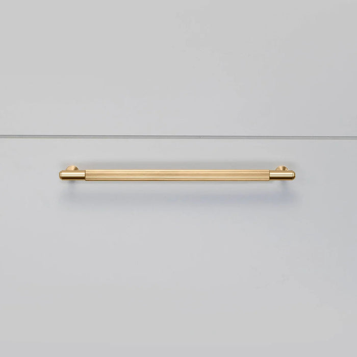 Buster + Punch Linear Pull Bar handle in Brass finish medium size