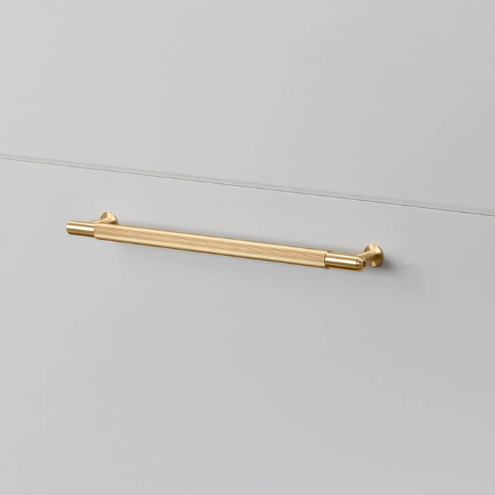 Buster + Punch Linear Pull Bar handle in Brass finish medium size