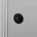 Angled view of Buster + Punch Linear Thumbturn Lock in Welders Black finish
