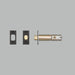 Buster + Punch Privacy Bolt Thumbturn Lock in Gun Metal finish with 2-3/4 inch medium backset