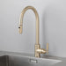 Buster + Punch pull-out kitchen faucet in brass finish