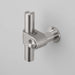 Buster + Punch T-Bar CAST cabinet knob in steel finish with rough cast texture mounted on cabinetry