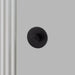 Buster + Punch Thumbturn Lock Cross in welders black finish front view