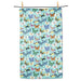 Blue butterfly kitchen towels pack of 2 absorbent eco friendly dish towels hanging