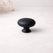 CBH 502 Classic Dome Cabinet Knob in Flat Black finish