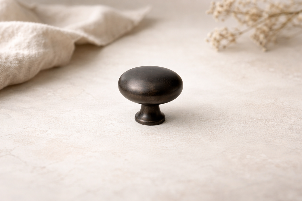 CBH 502 Classic Dome Cabinet Knob in Oil-Rubbed Bronze finish