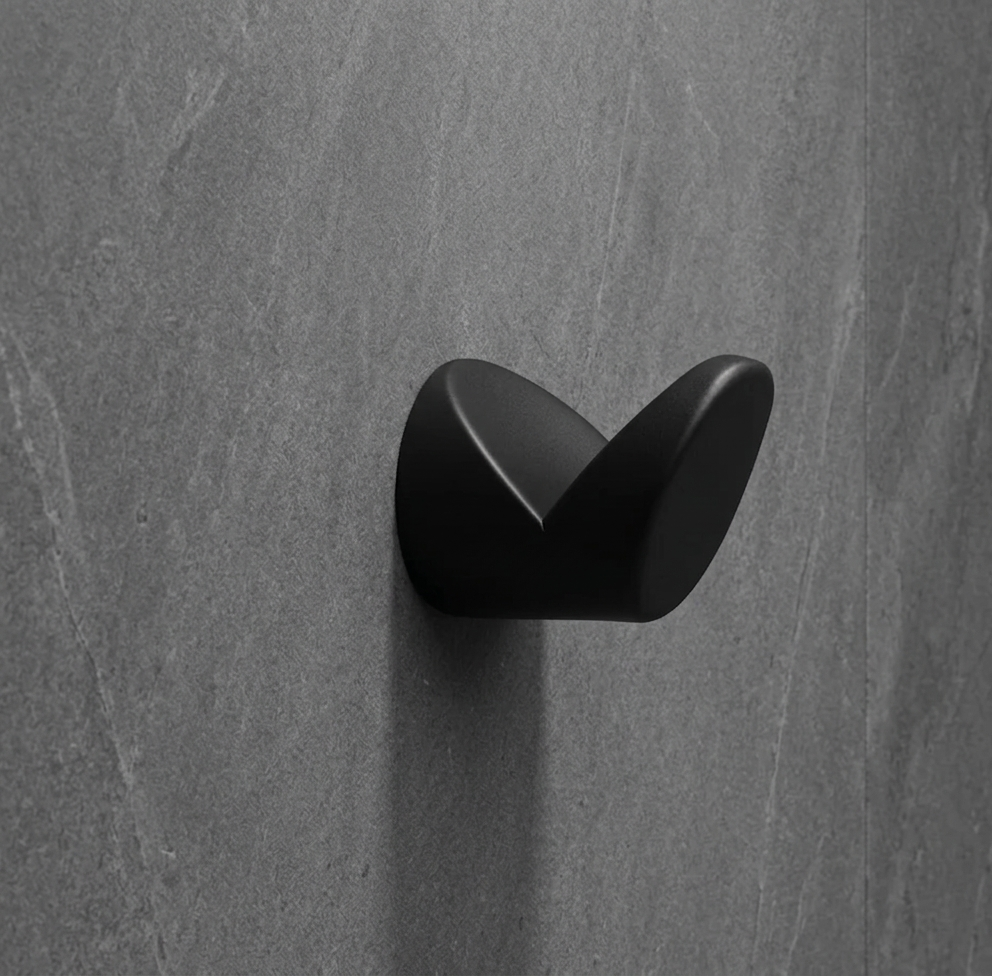 CBH 80 Sculpted V-Edge Coat Hook