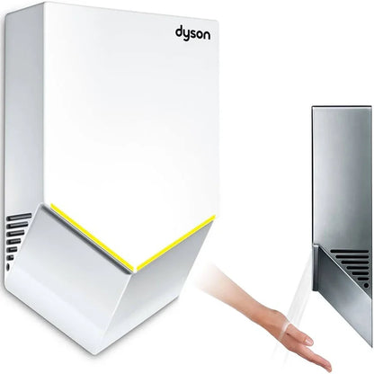 Dyson Airblade V digital motor technology inside commercial hand dryer