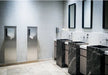 Dyson Airblade V hand dryers installed in modern commercial washroom