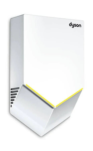 Side view of Dyson Airblade V wall mounted hand dryer