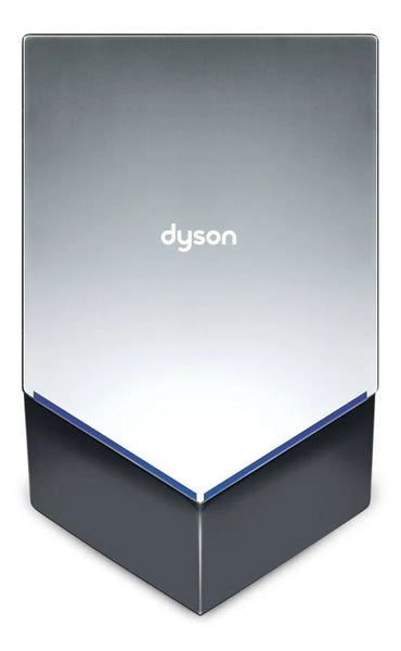 Dyson Airblade V hand dryer in sprayed nickel finish for commercial washrooms