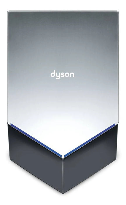 Dyson Airblade V hand dryer in sprayed nickel finish for commercial washrooms