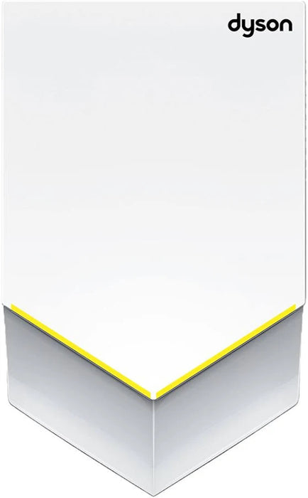 Dyson Airblade V hand dryer white finish wall mounted commercial hand dryer