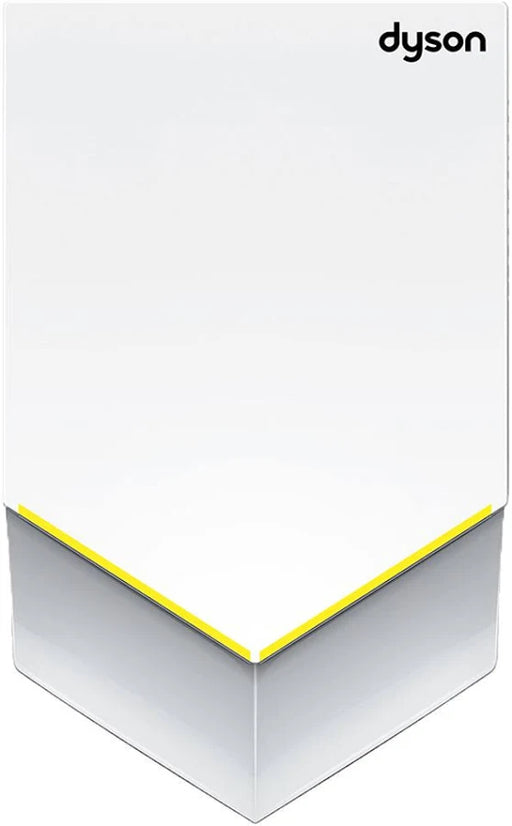 Dyson Airblade V hand dryer white finish wall mounted commercial hand dryer