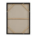 Back view and hanging hardware of Everren Pietro framed canvas wall art