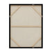 Back view and hanging hardware of Everren Poise framed canvas wall art