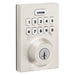 Home Connect Modern 620 Smart Lock with Z-Wave Technology and SmartKey - Satin Nickel - Smart Lock