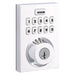 Home Connect Modern 620 Smart Lock with Z-Wave Technology and SmartKey - Polished Chrome - Smart Lock